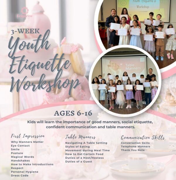 Youth Etiquette Workshop